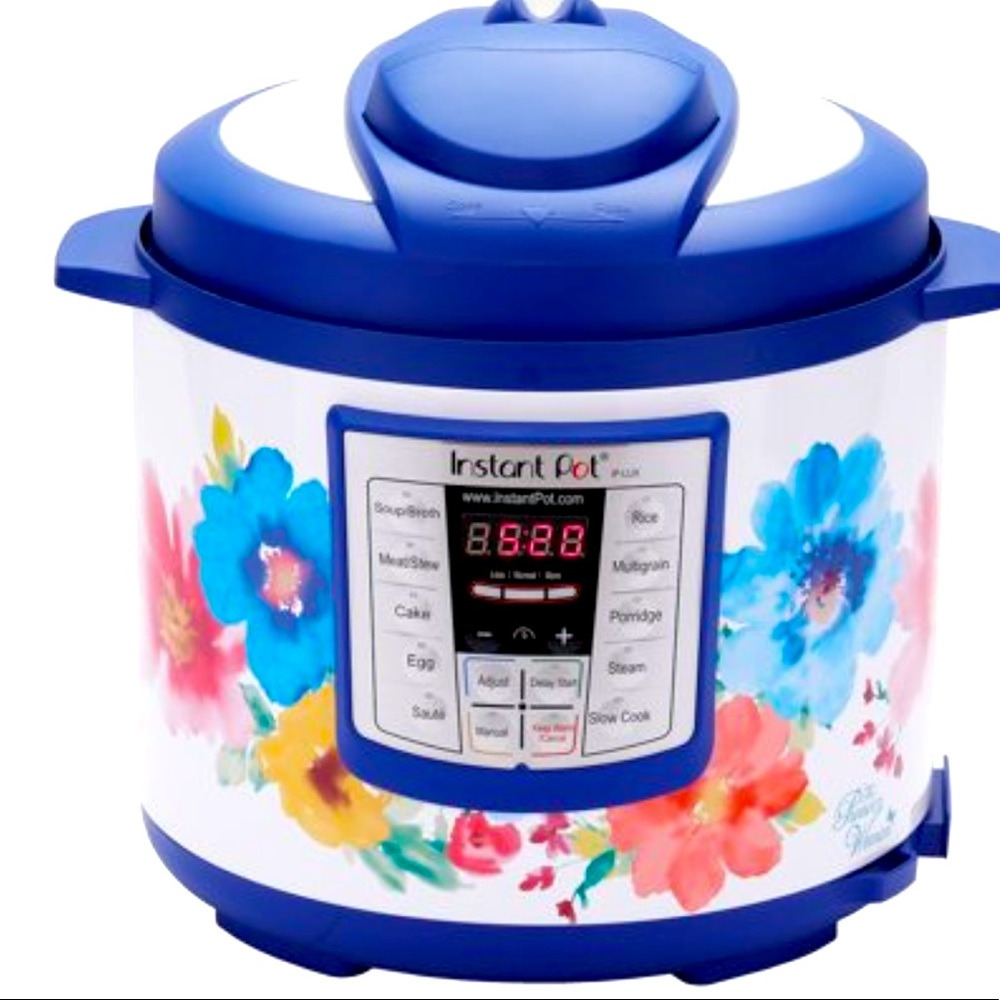 The Pioneer Woman Instant Pot LUX60 Breezy Blossoms 6-Quart (41386-1)